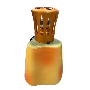 Lampe Berger Paris Ceramic Fragrance Lamp Yellow Orange Gradient Copper Crown